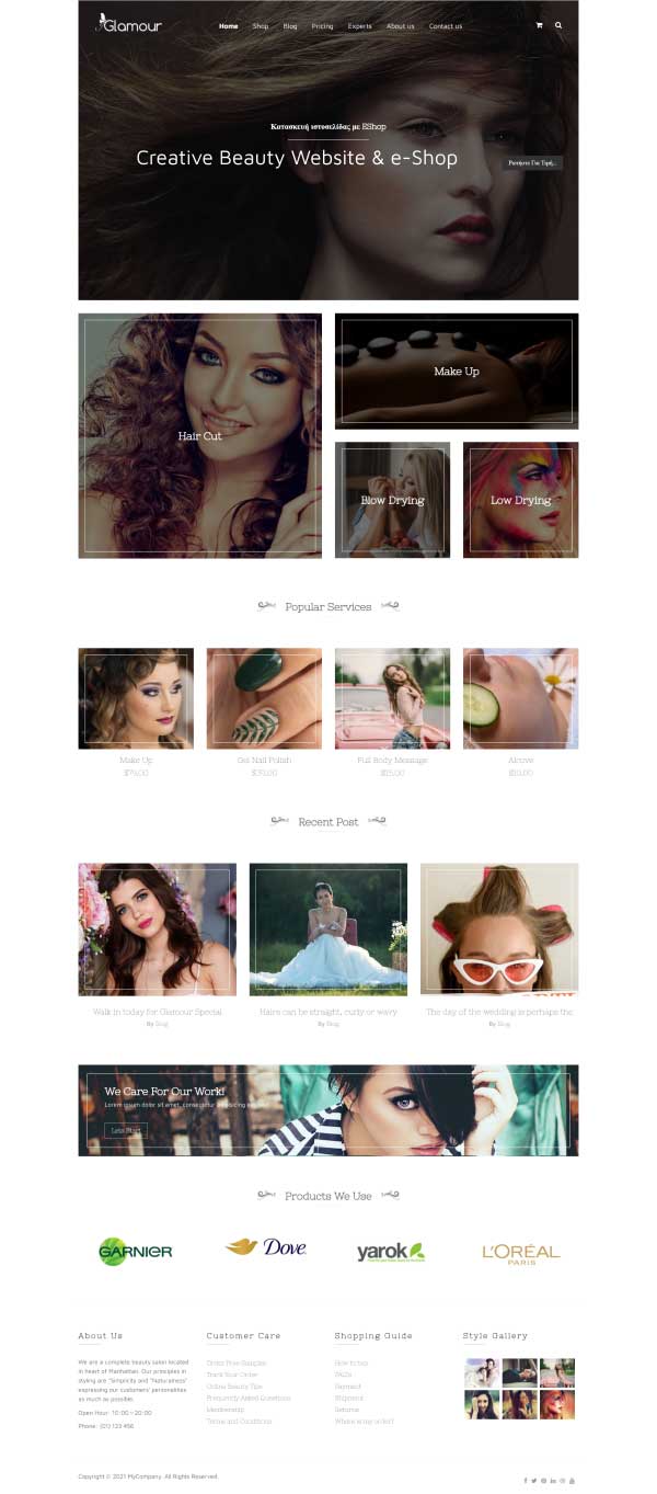 Glamour - Multipurpose Joomla eCommerce Template